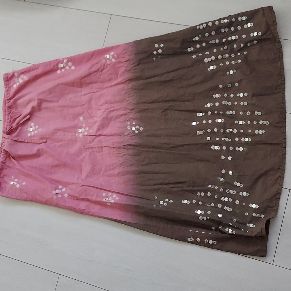 Old Navy new without tag shibori sequence maxi skirt sz1